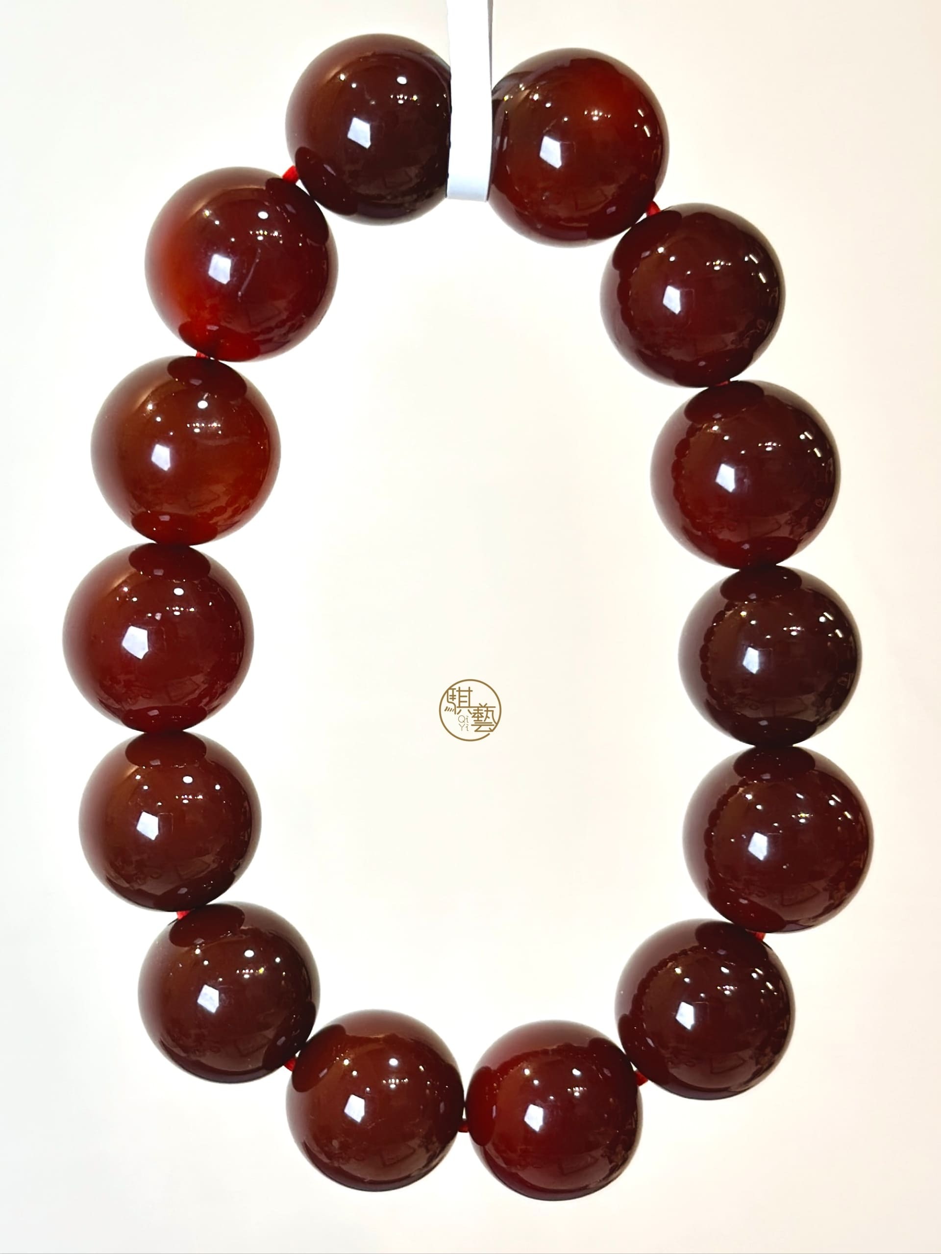 紅玉髓隨型手串｜行動力・自信提升・活力之石（14mm）