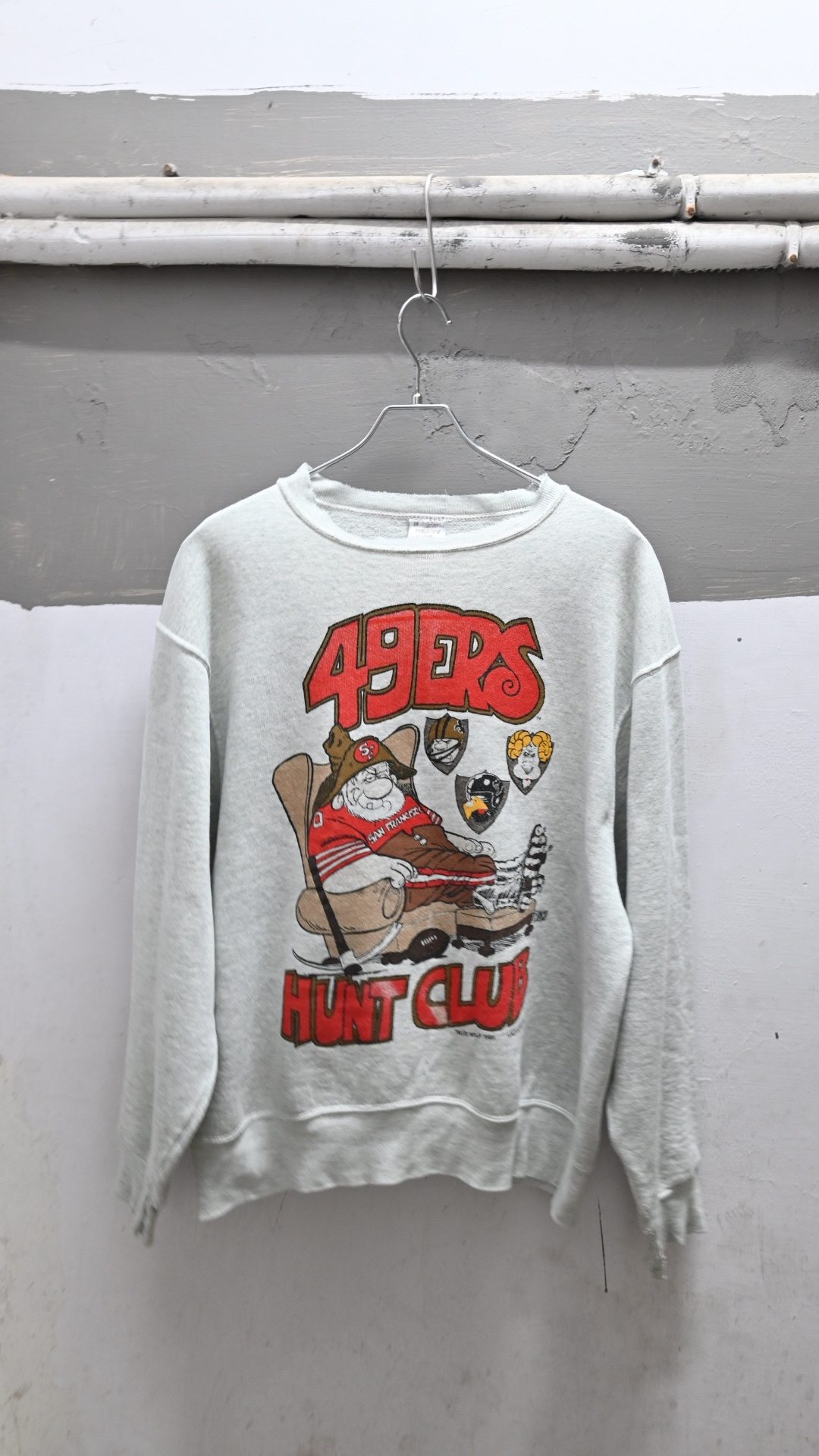 90s NFL 49ERS Sweat Shirt (MADE IN USA)