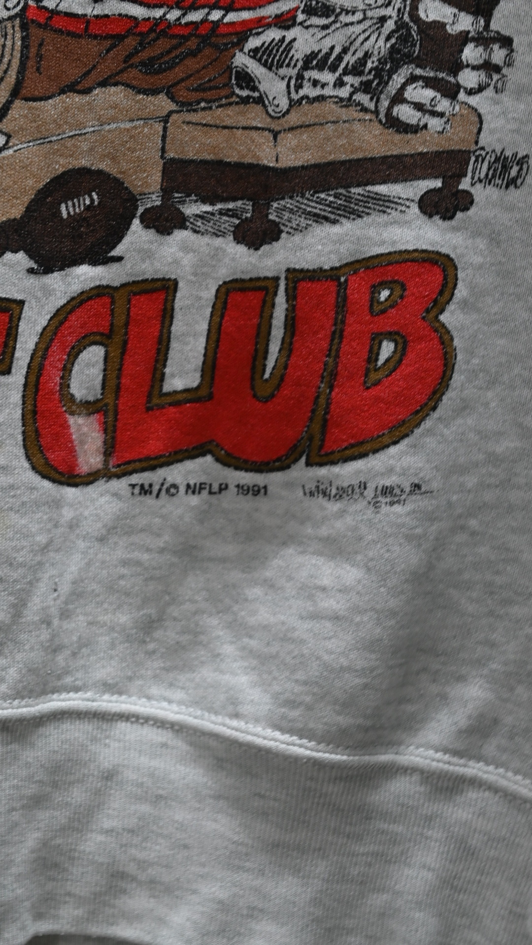 90s NFL 49ERS Sweat Shirt (MADE IN USA)