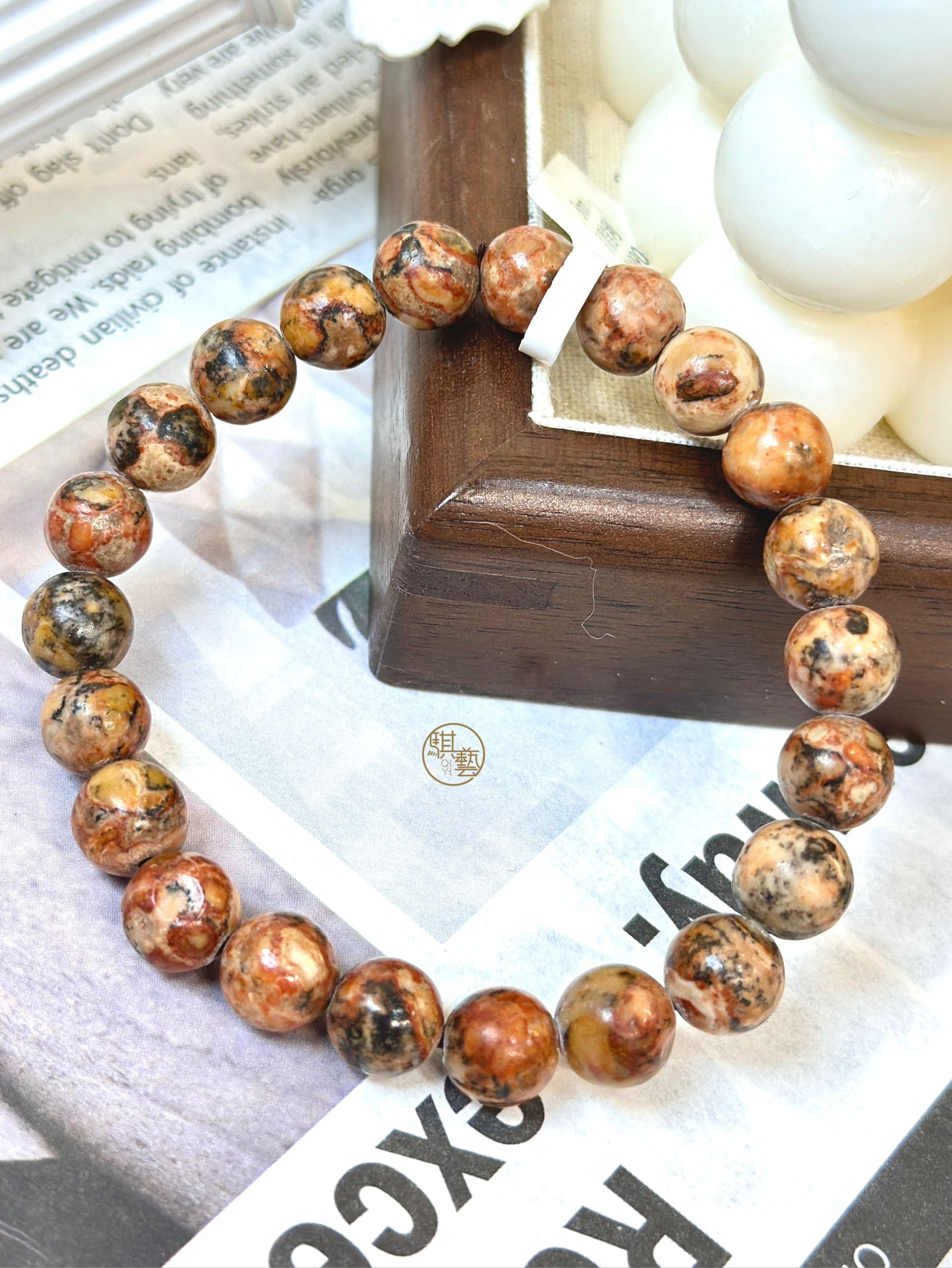 財寶舍利手串｜聚財穩運・富貴圓滿之石