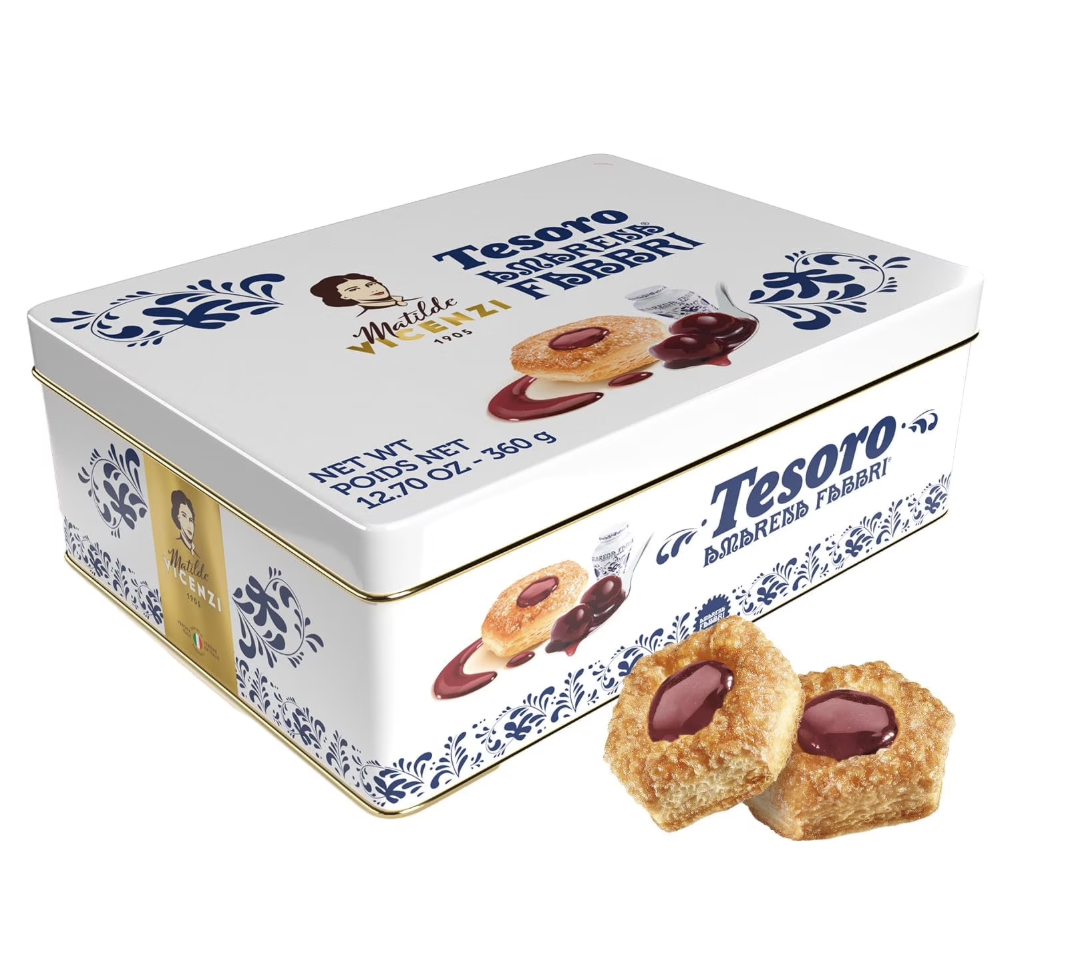 韓國 VICENZI櫻桃酥皮COOKIES 360G（K11 CO790）