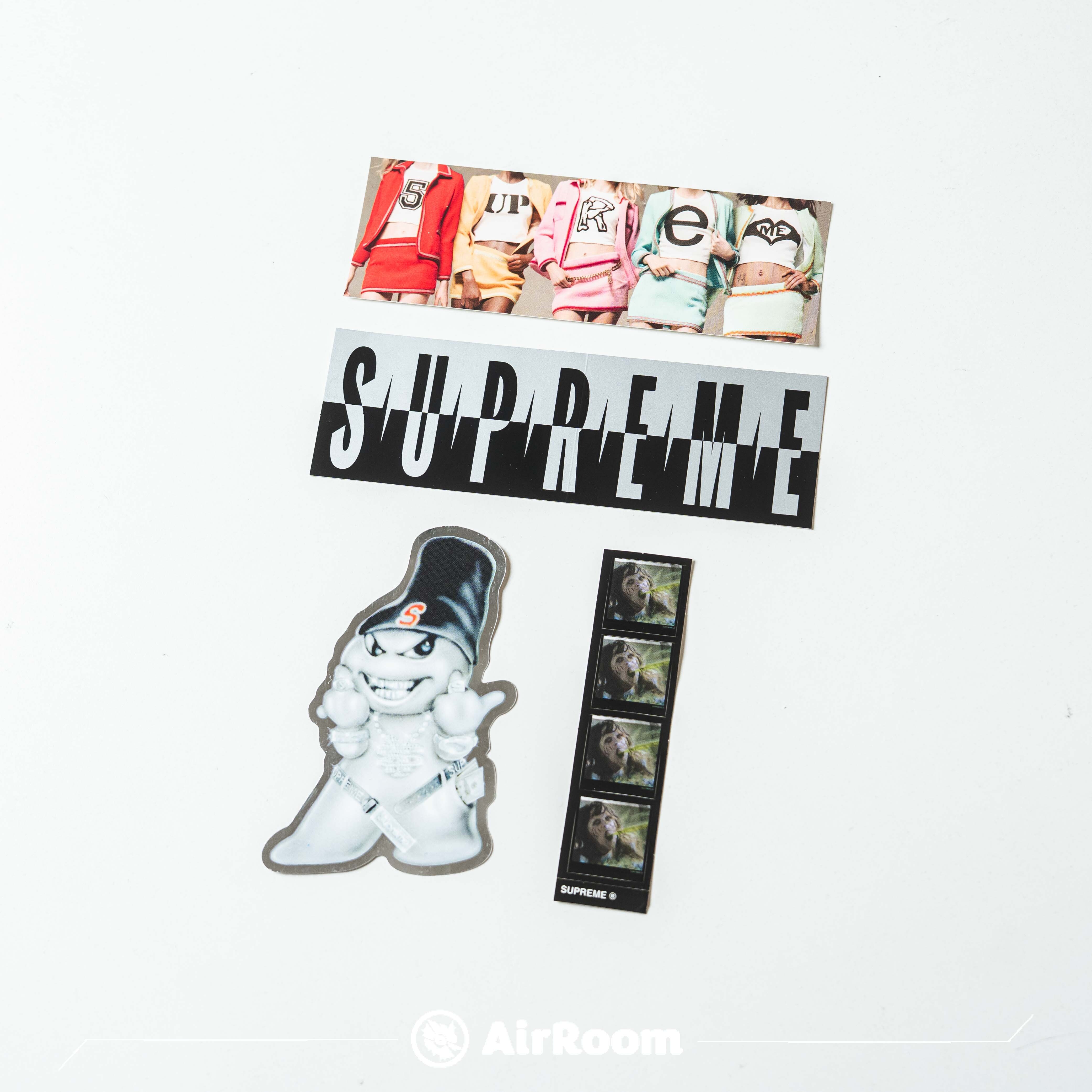 2025AW SUPREME Logo 雪人、女孩、驅魔人 貼紙 現貨