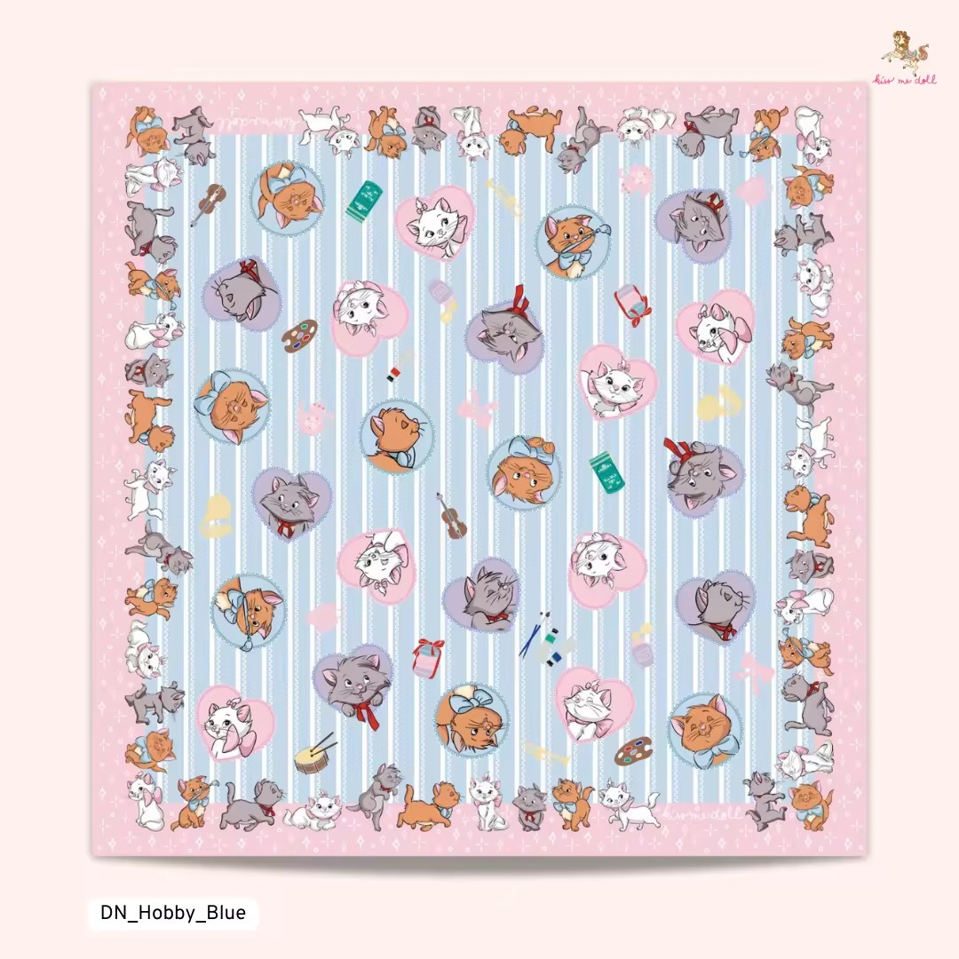 KISS ME DOLL - 真絲絲巾 ( MARIE )