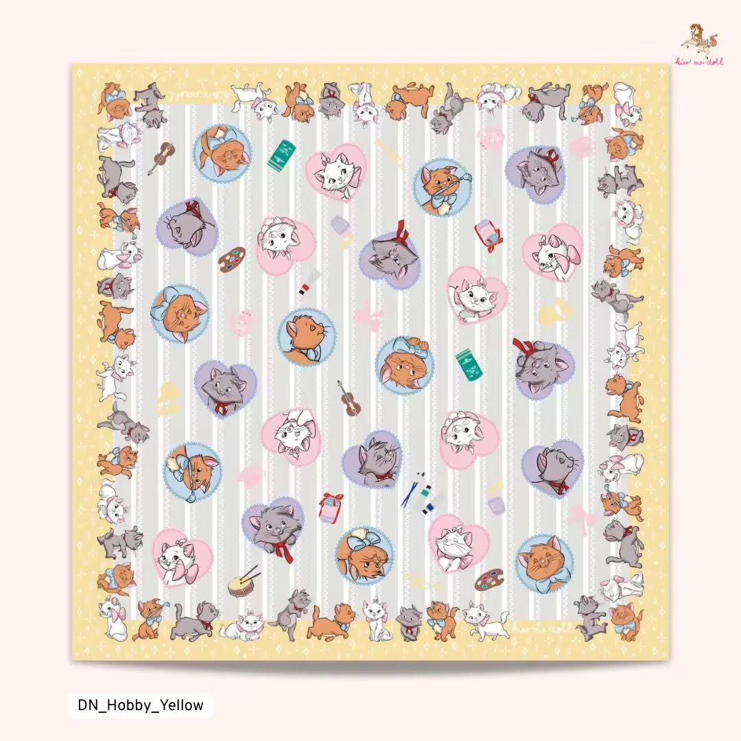 KISS ME DOLL - 真絲絲巾 ( MARIE )