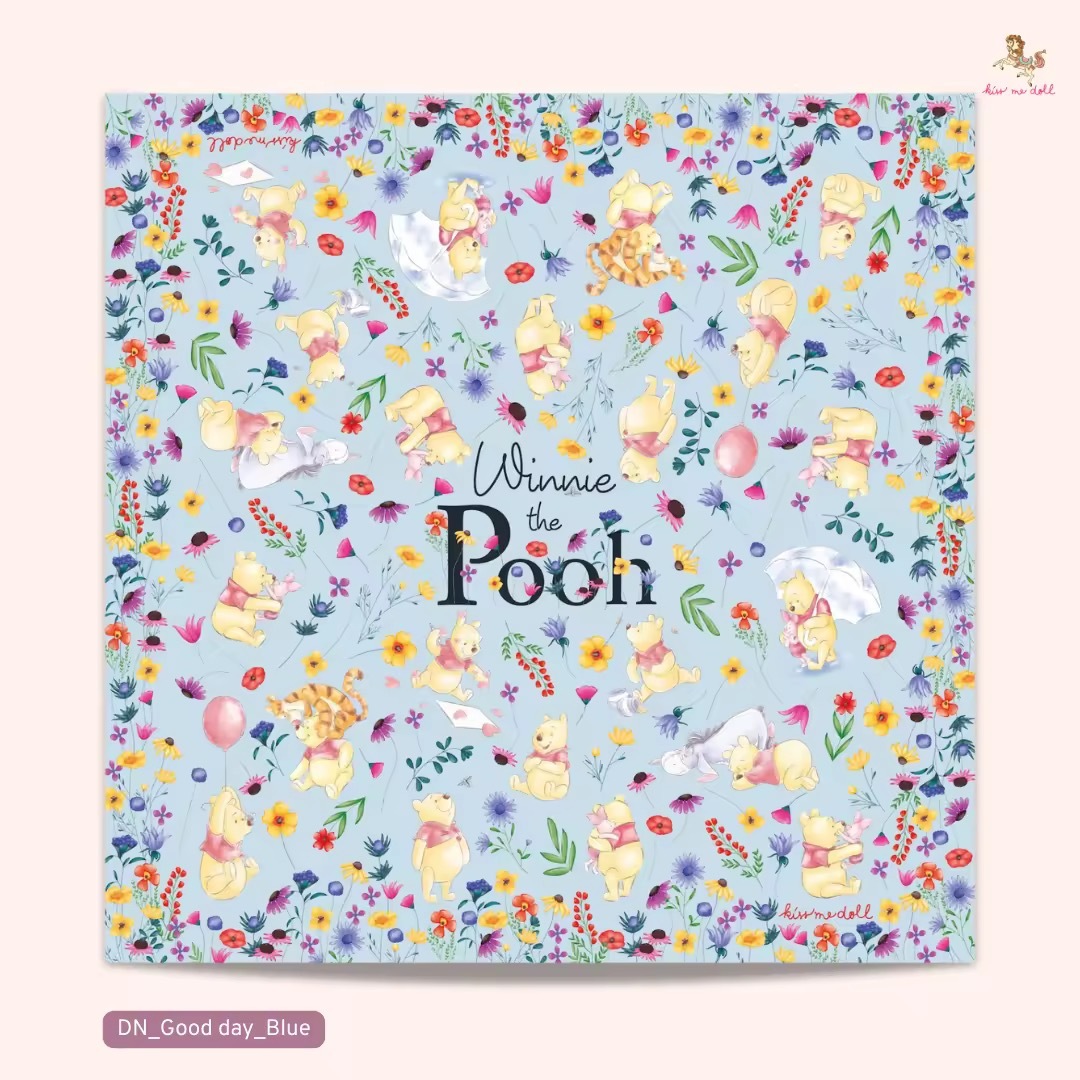 KISS ME DOLL - 真絲絲巾 ( WINNIE THE POOH )
