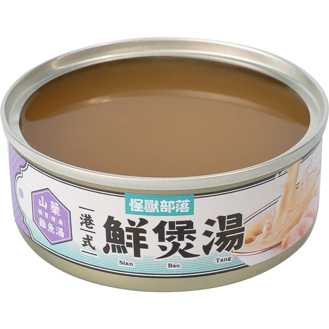 怪獸部落 – 港式鮮煲湯 山藥雞魚湯 (紫) 80g