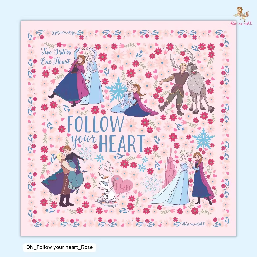 KISS ME DOLL - 真絲絲巾 ( ELSA )