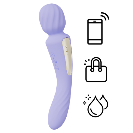 〔瑞典名牌〕LELO Switch 雙頭按摩棒震動器 -  淡紫 / 柔霧粉 / 水藍