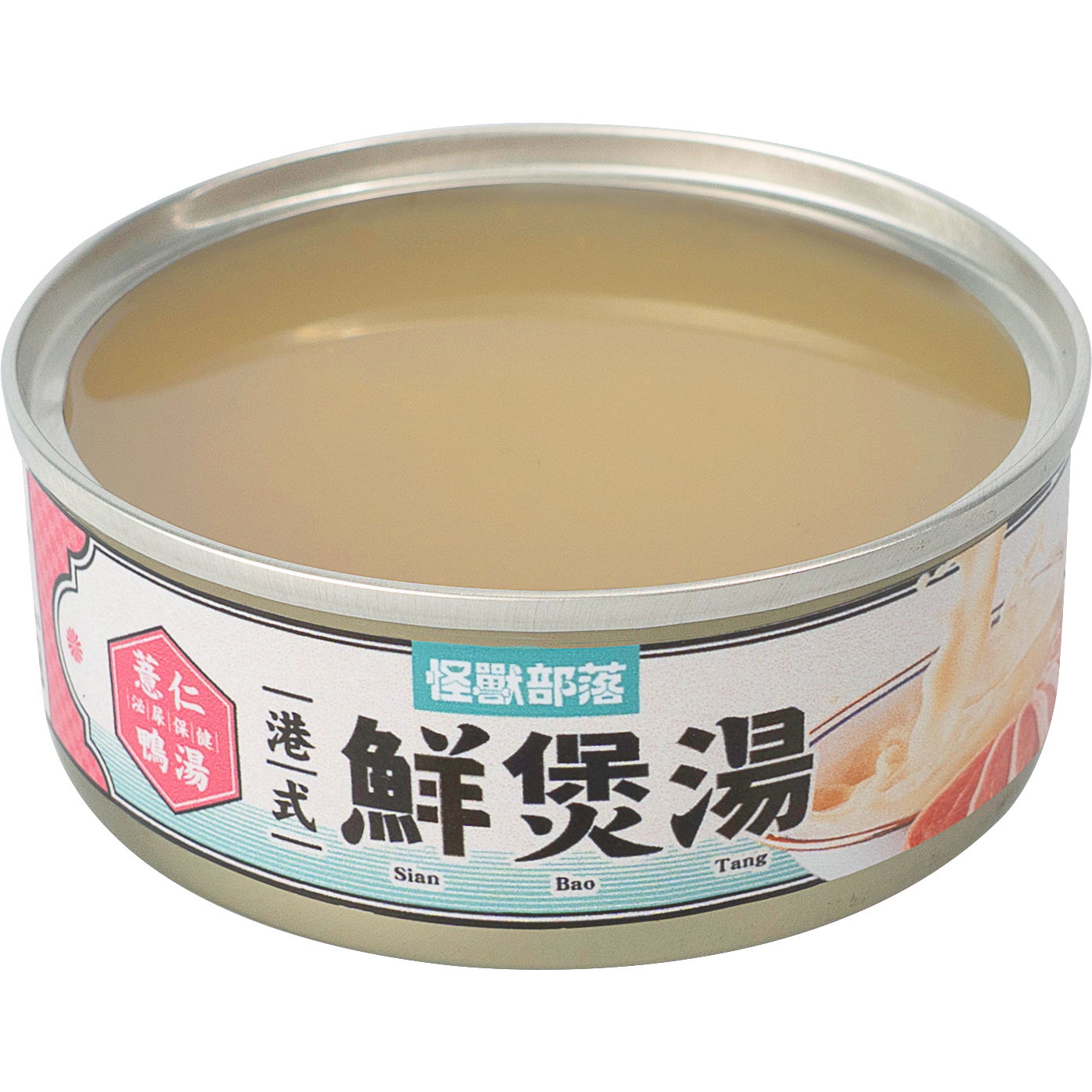 怪獸部落 – 港式鮮煲湯 薏仁鴨湯 (粉) 80g