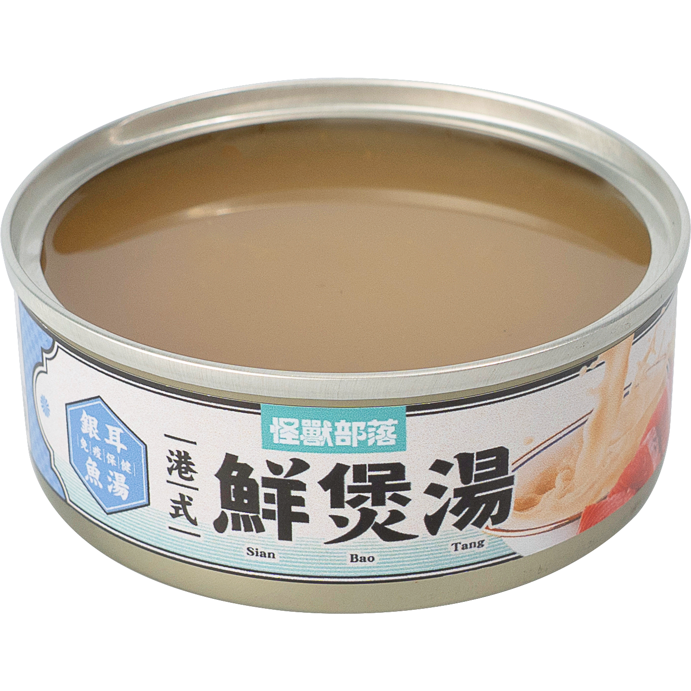 怪獸部落 – 港式鮮煲湯 銀耳魚湯 (藍) 80g