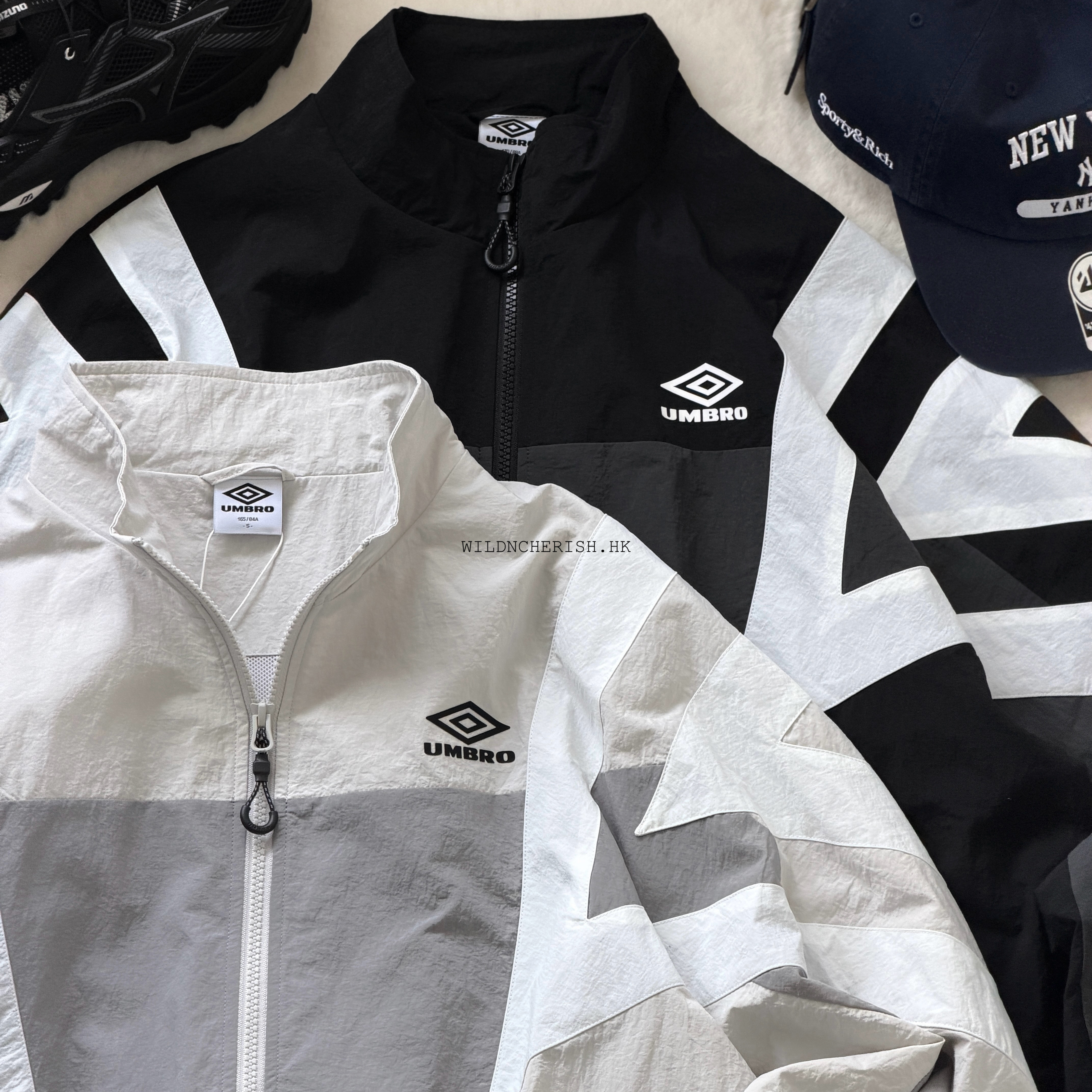 現貨 | Umbro Track Jacket 皺紋尼龍 寬鬆版型 防風外套