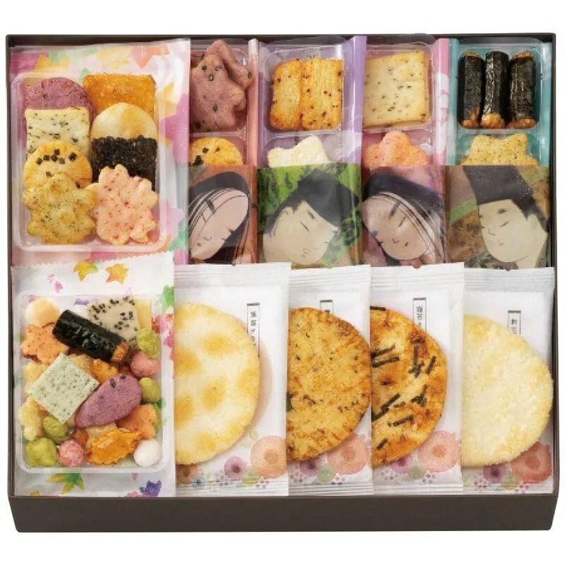 【直播】AN111817 日本宇治式部鄉｜源氏之詩綜合米菓禮盒
