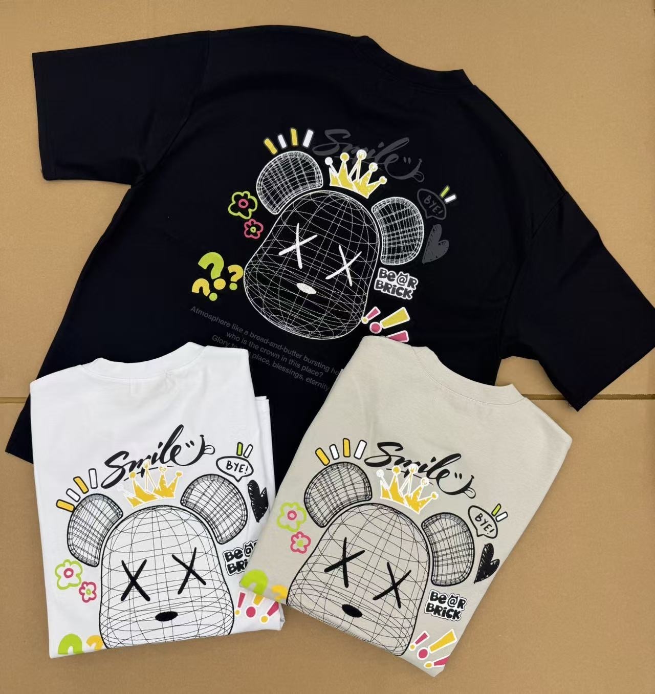 🇰🇷 韓國 BARON皇冠小熊T-Shirts （K11 BA808）