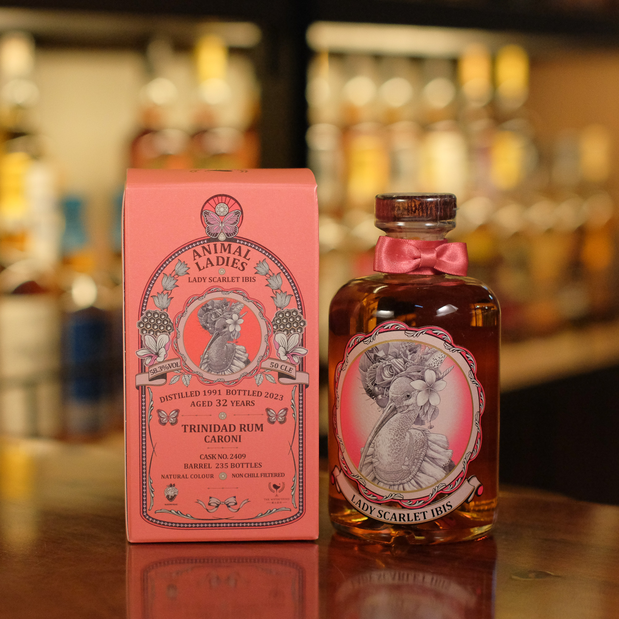 Caroni 1991 32YO 58.3% The Whiskyfind《動物夫人 - 紅䴉夫人》