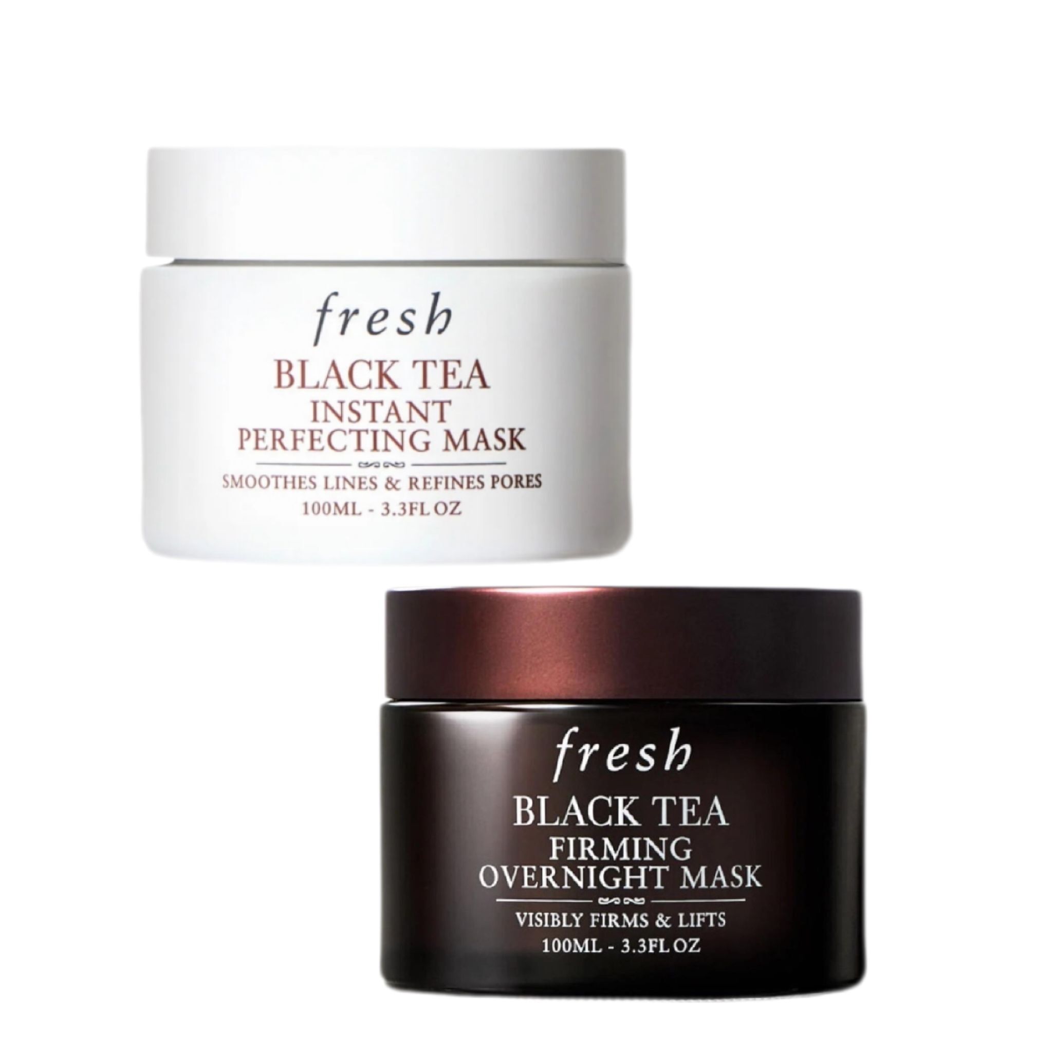 馥蕾詩 Fresh 紅茶緊緻潤養日夜面膜套裝 [平行進口 ]版本隨機發貨