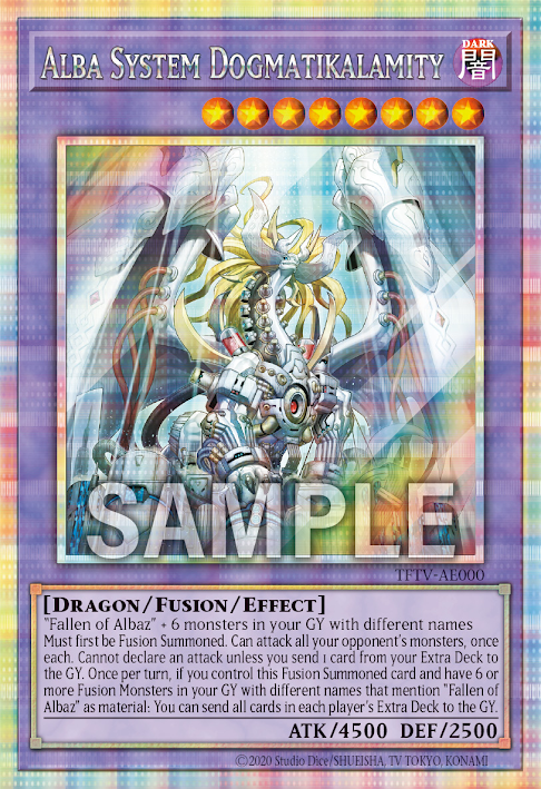 TFTV-AE000 (PSER)Alba System Dogmatikalamity(白之樞機龍)