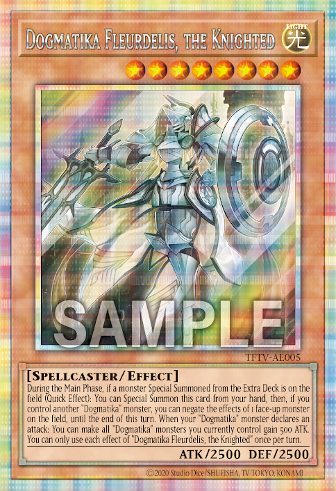 TFTV-AE005 (SER/PSER)Dogmatika Fleurdelis, the Knighted(教導的騎士 鳶尾)