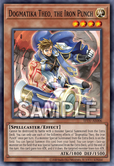 TFTV-AE006 Dogmatika Theo, the Iron Punch(教導的鐵鎚 希歐)