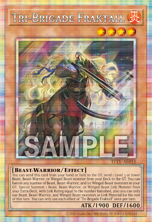 TFTV-AE015 (UR/PSER)Tri-Brigade Fraktall(鐵獸戰線 佛克托)
