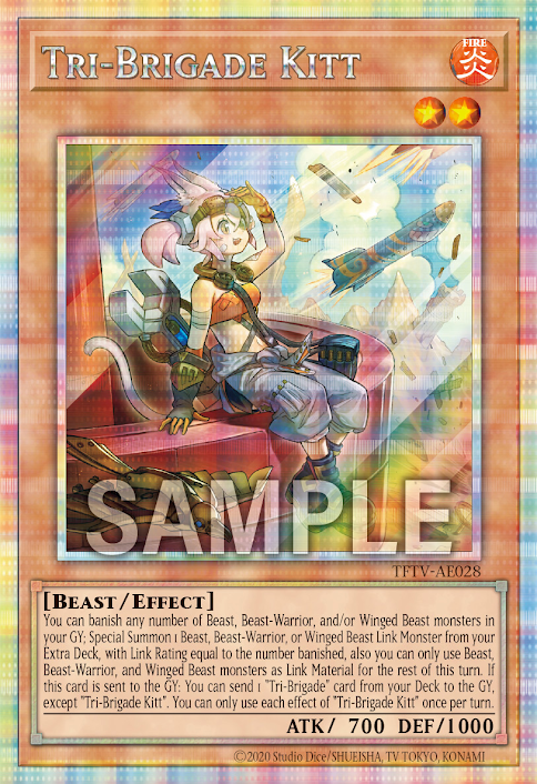 TFTV-AE028 (UR/PSER)Tri-Brigade Kitt(鐵獸戰線 琪特)