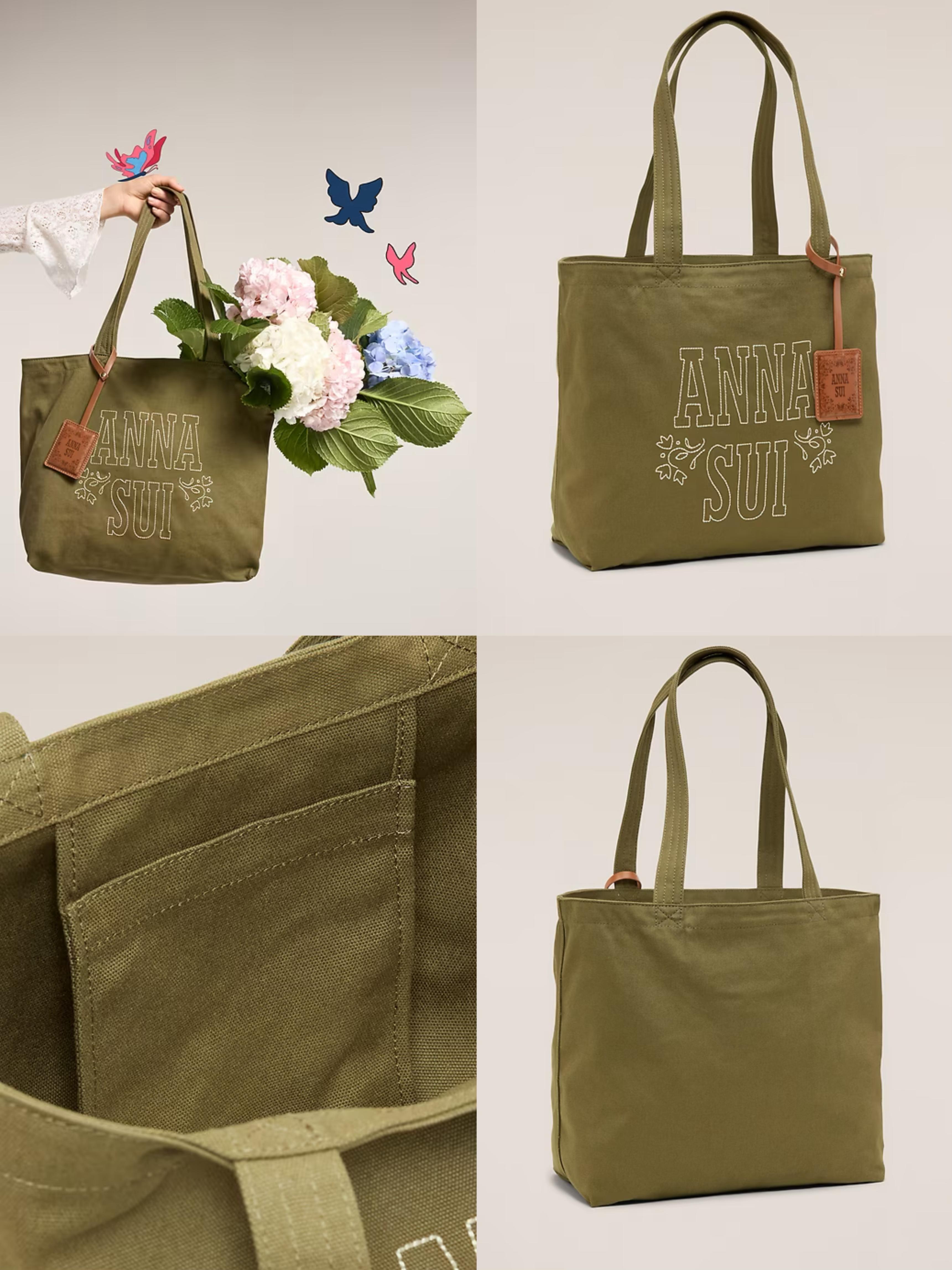 美國直送 Anna Siu x 美國本地品牌Old Navy  聯乘Tote Bag