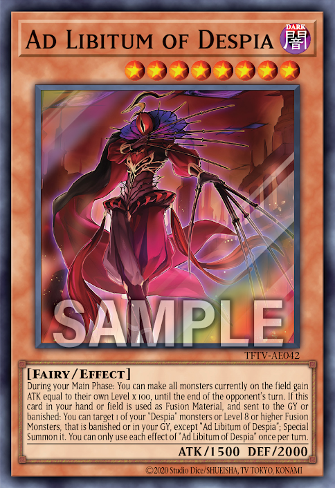 TFTV-AE042 (SR)Ad Libitum of Despia(絕望的凶劇)