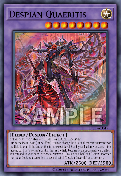 TFTV-AE045 (SR)Despian Quaeritis(絕望者 訪問者)