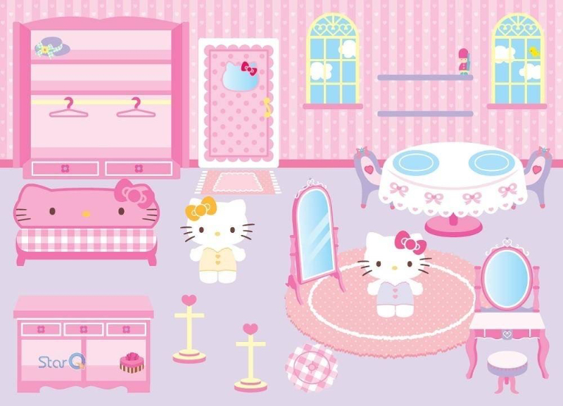 三麗鷗可愛立體貼紙書