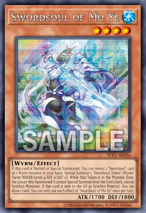 TFTV-AE056 (SER)Swordsoul of Mo Ye(相劍師 莫邪)