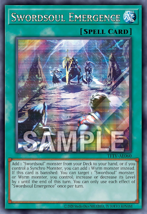 TFTV-AE060 (SER)Swordsoul Emergence(龍相劍現)
