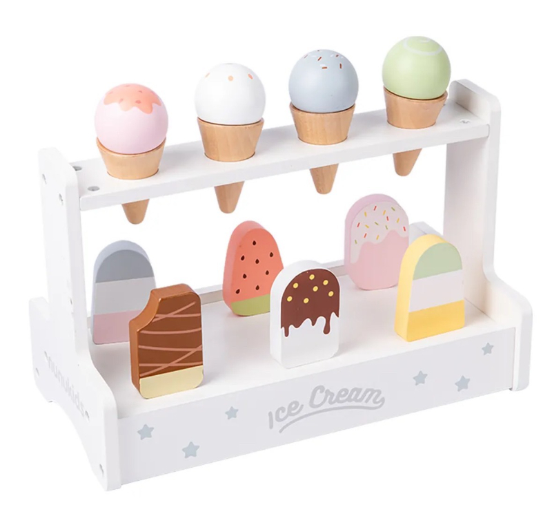 Nunukids木製玩具 冰淇淋雪糕組