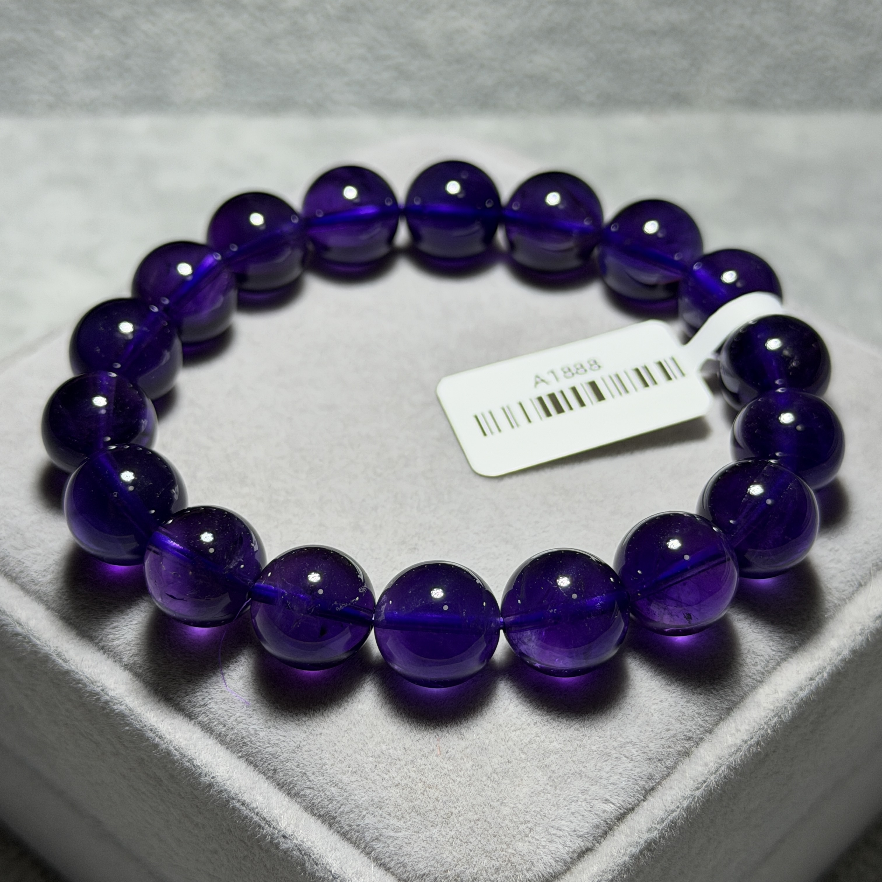 極高質紫水晶 11+mm A1888