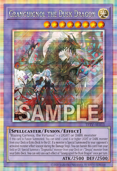 TFTV-AE111 (UTR/PSER)Granguignol the Dusk Dragon(赫焉龍 木偶劇場)