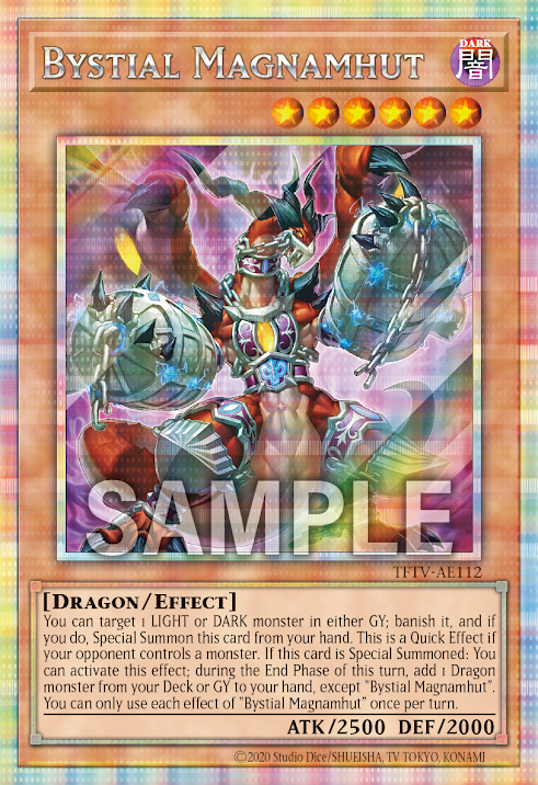 TFTV-AE112 (SER/PSER)Bystial Magnamhut(深淵之獸 瑪格巨龍)