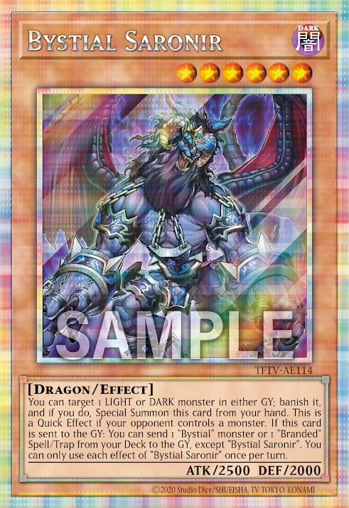 TFTV-AE114 (SER/PSER)Bystial Saronir(深淵之獸 薩羅尼爾)