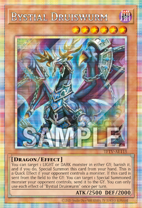 TFTV-AE115 (SER/PSER)Bystial Druiswurm(深淵之獸 德魯伊亞龍)