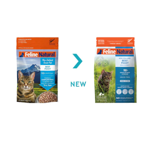 K9 Feline Natural – 凍乾脫水糧 牛肉盛宴 Freeze Dried Beef Feast 320g