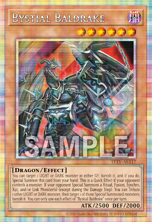 TFTV-AE117 (SER/PSER)Bystial Baldrake(深淵之獸 巴魯龍獸)