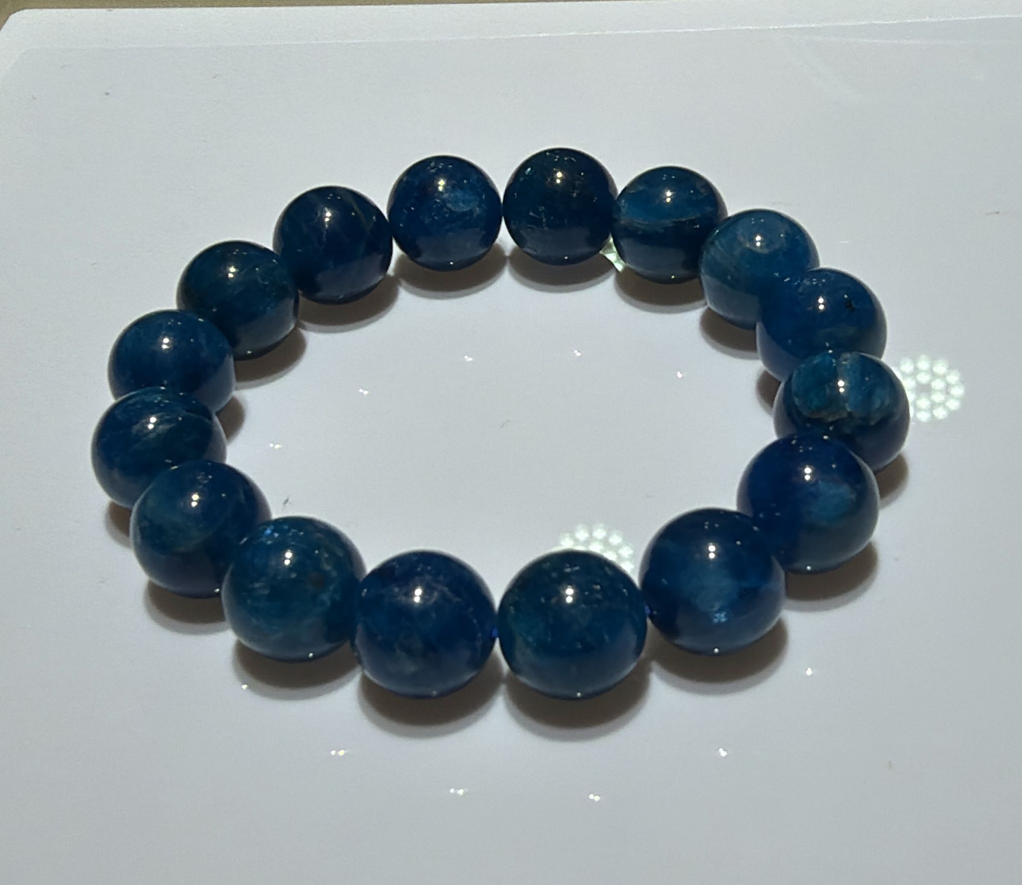 251115 - C65 13mm+寶礦力藍藍磷輝手串（孤品）