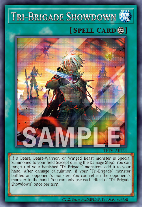 TFTV-AE124 (UR/SER)Tri-Brigade Showdown(鐵獸的死線)
