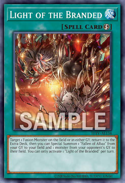 TFTV-AE134 Light of the Branded(烙印之光)(N)