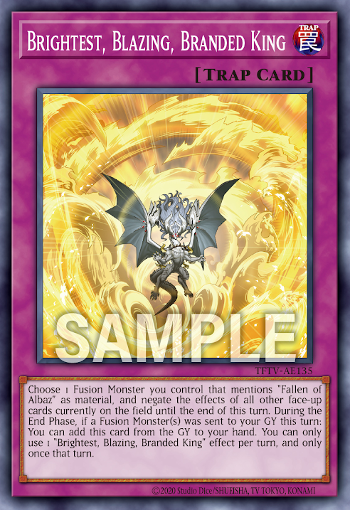 TFTV-AE135 Brightest, Blazing, Branded King(赫閃王之烙印)（N）