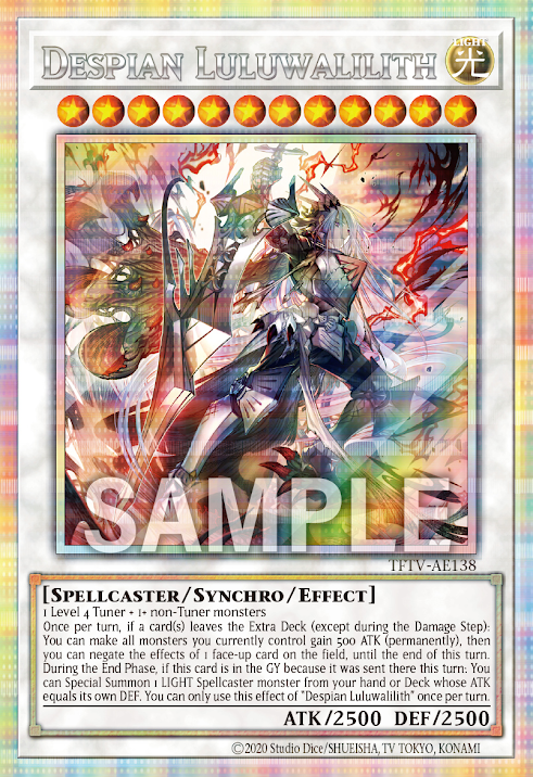 TFTV-AE138 (UR/PSER)Despian Luluwalilith(赫聖的妖騎士)