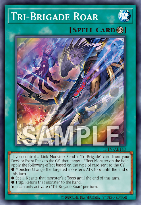 TFTV-AE140 (SR)Tri-Brigade Roar(鐵獸的咆哮)