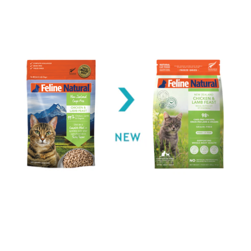 K9 Feline Natural - 凍乾脫水糧 雞肉羊肉盛宴 Freeze Dried Chicken and Lamb Feast 320g