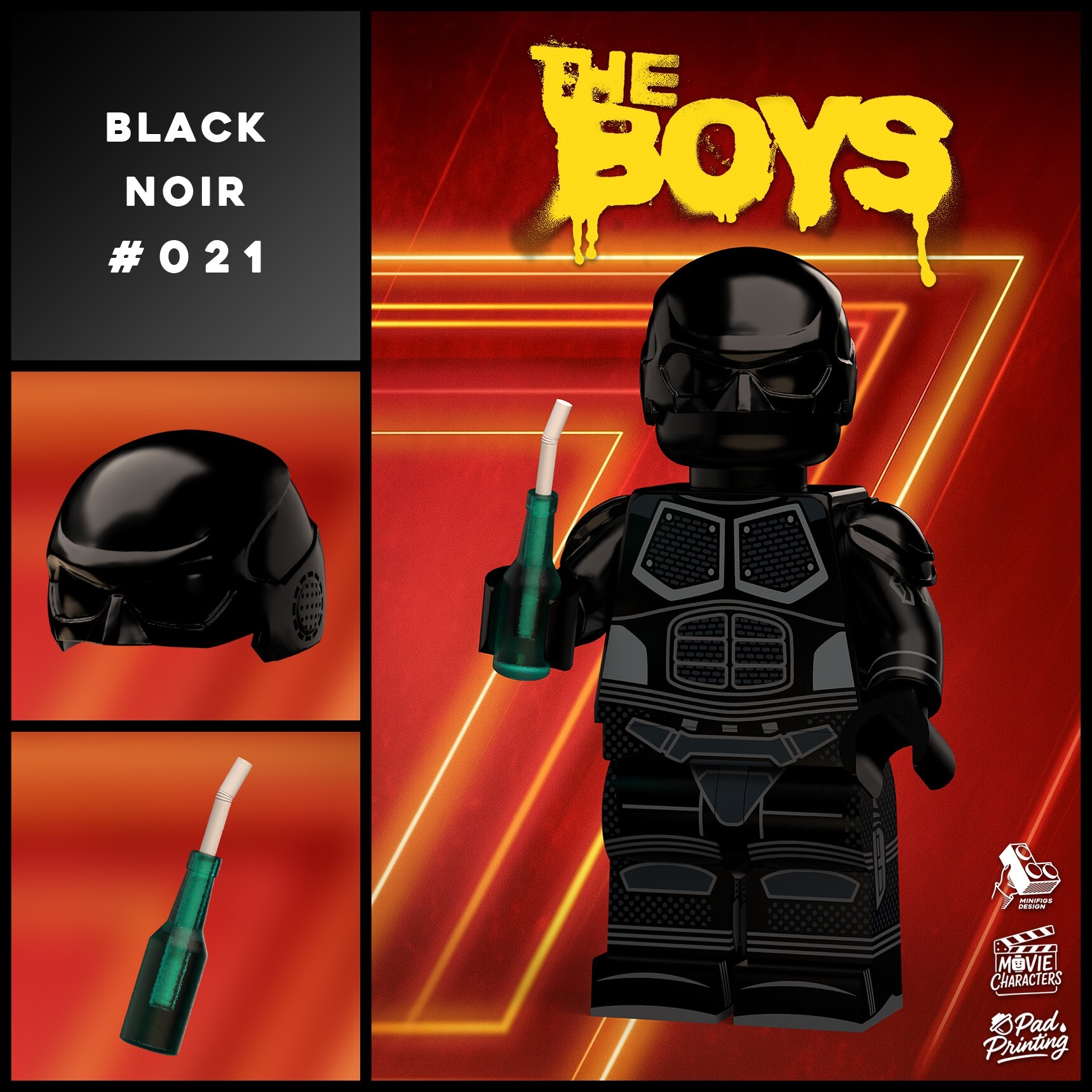 [Lok][Preorder] The Boys: Black [PADprinted]