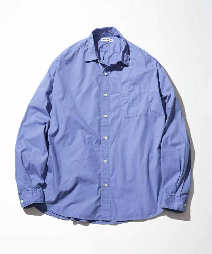 CAHLUMN Magazine Pocket Broad Shirt (2Colors)