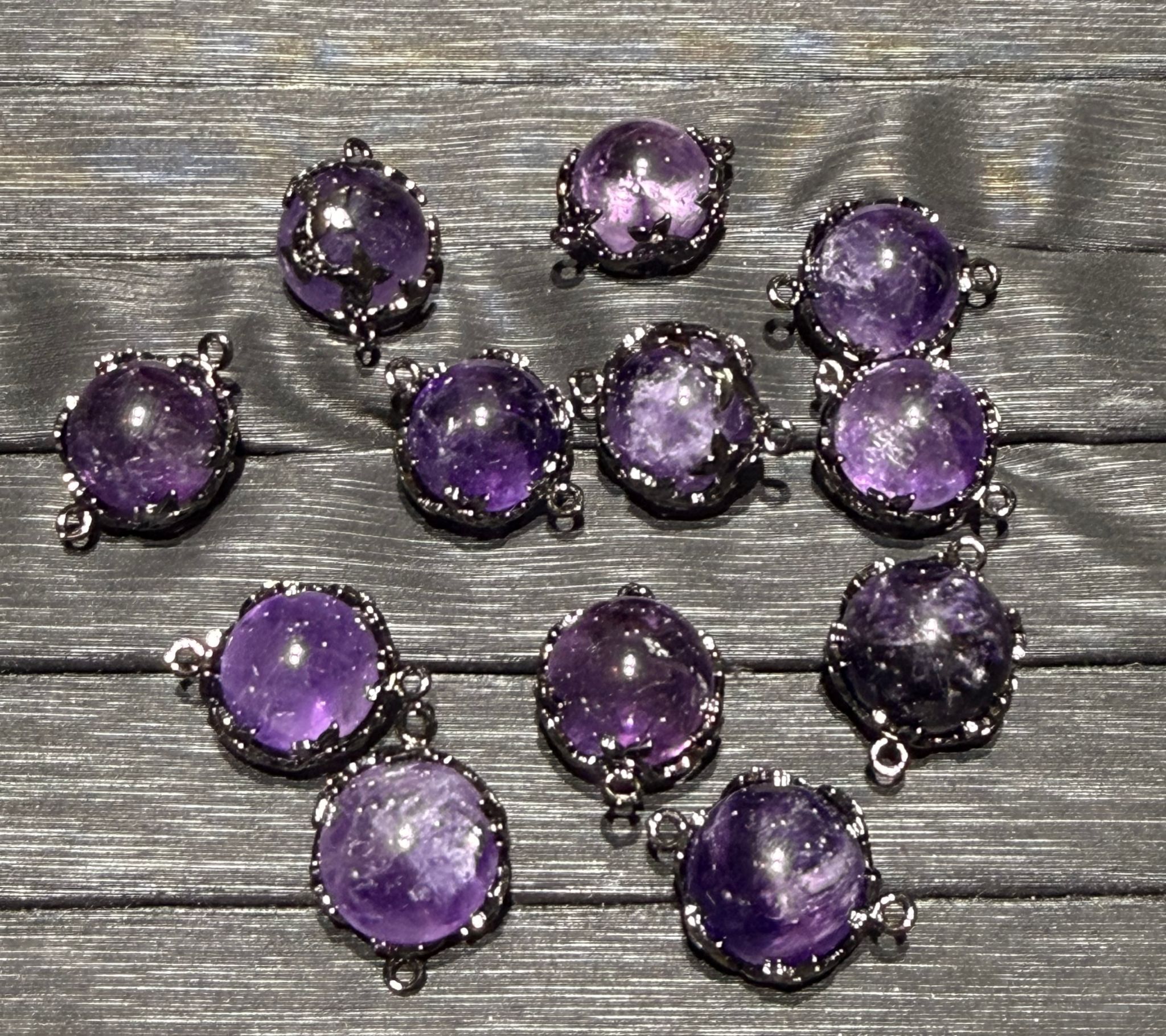 251115 - C81 紫阿賽黑蝴蝶轉運吊咀/隔珠1粒