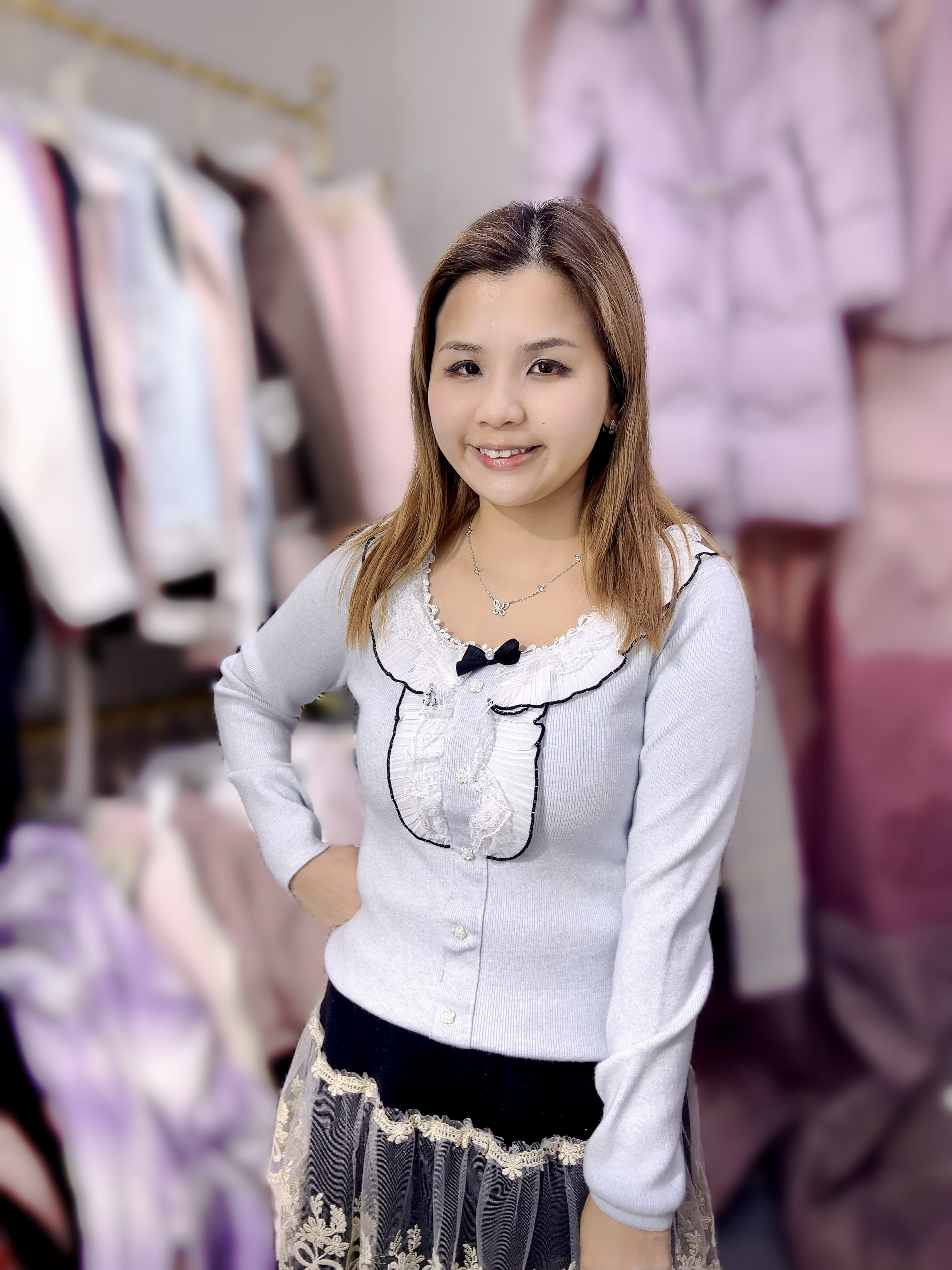 DE03   針織  胸34-44 長21  原價  $219