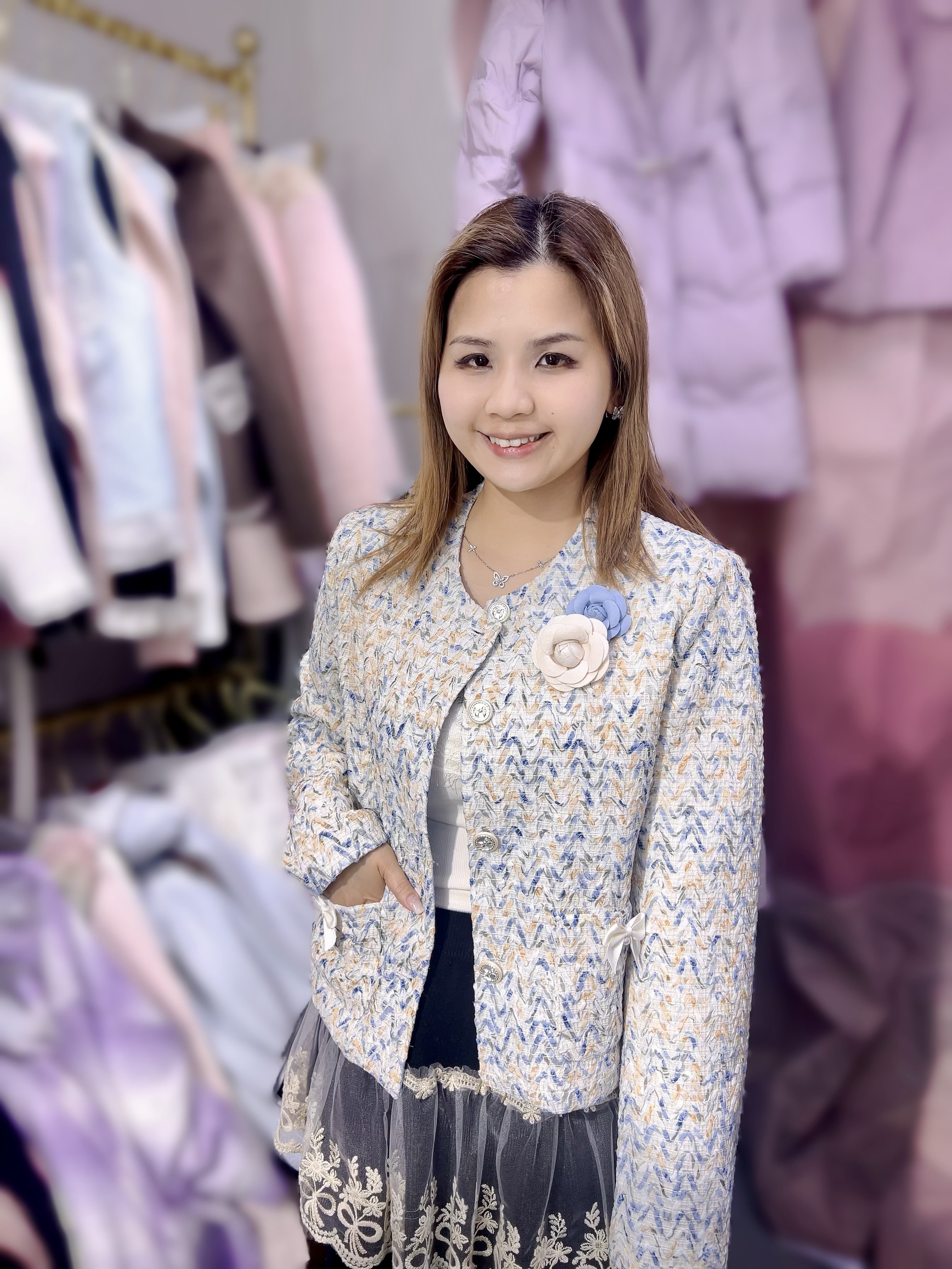 DE29 胸S39 M40 L42 長22.5  原價  $369